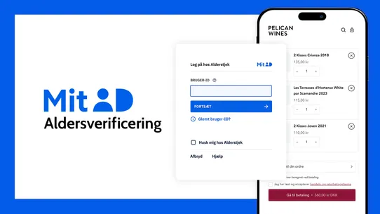 MitID Aldersverificering screenshot