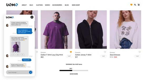 Sensbot AI Chatbot screenshot