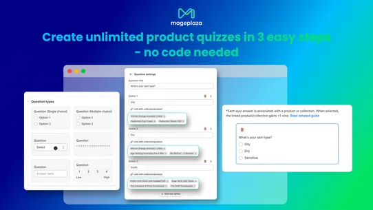 MP Product Quiz screenshot