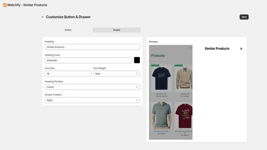 Matchify ‑ Similar Products screenshot