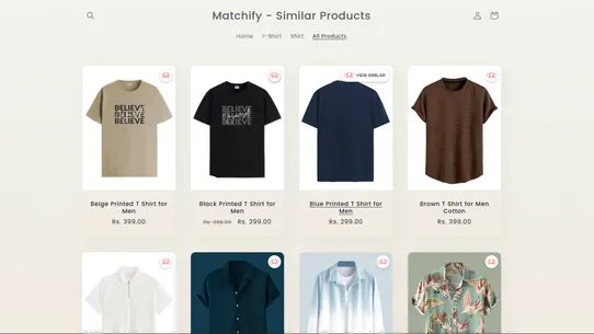 Matchify ‑ Similar Products screenshot