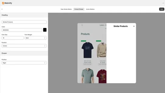 Matchify ‑ Similar Products screenshot