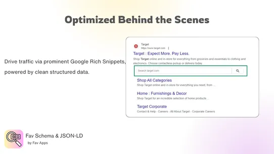 Fav JSON‑LD &amp; Schema for SEO screenshot