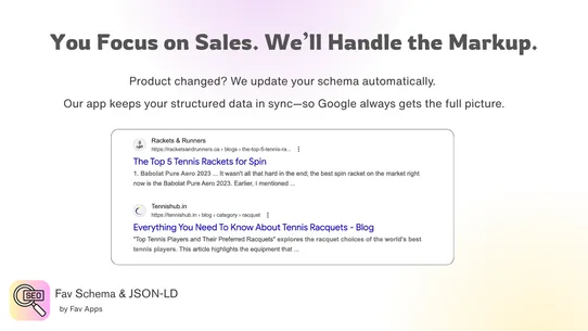 Fav JSON‑LD &amp; Schema for SEO screenshot