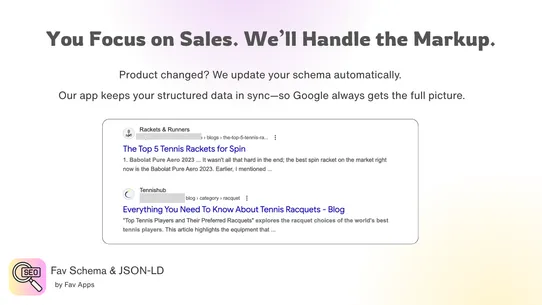 Fav JSON‑LD &amp; Schema for SEO screenshot