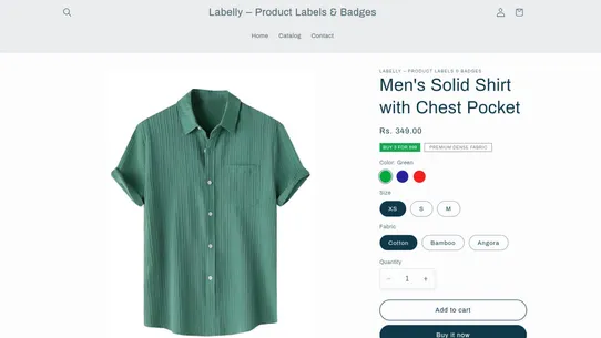 Labelly Product Label &amp; Badge screenshot