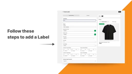 Labelly Product Label &amp; Badge screenshot