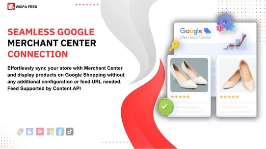 Wixpa Google Shopping Feed screenshot