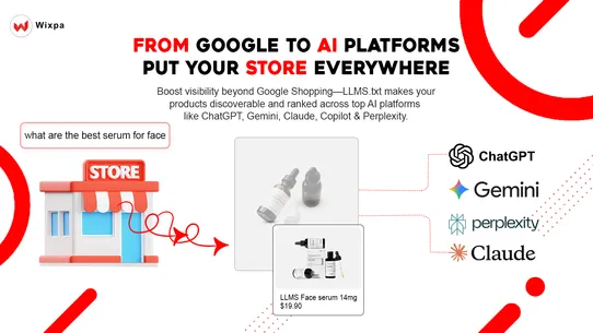 Wixpa Google Shopping Feed screenshot