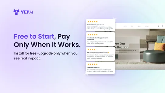 Yep AI: Chatbot for Sales screenshot