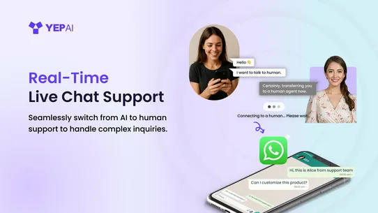 Yep: AI Chatbot for Sales screenshot