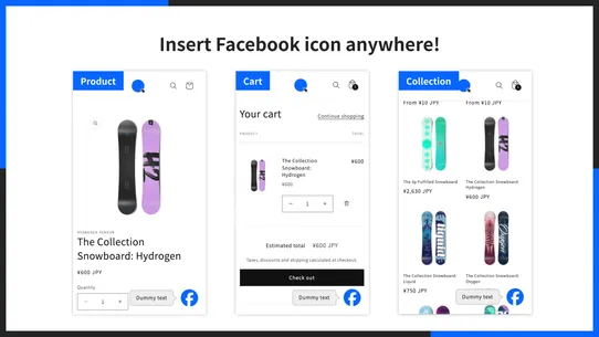 UR: Smart Sticky Facebook Icon screenshot