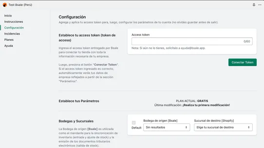 Bsale (Perú) screenshot