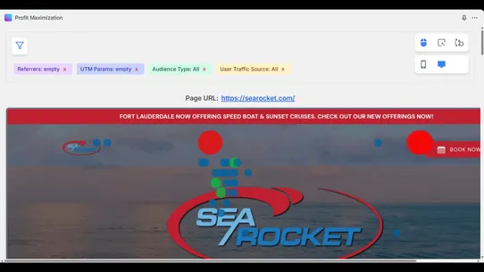 Heatmap and User Journey screenshot