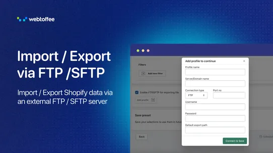 StoreRobo Import Export Suite screenshot