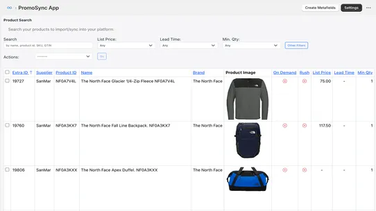 PromoSync screenshot