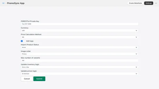 PromoSync screenshot