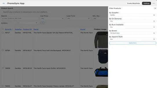 PromoSync screenshot