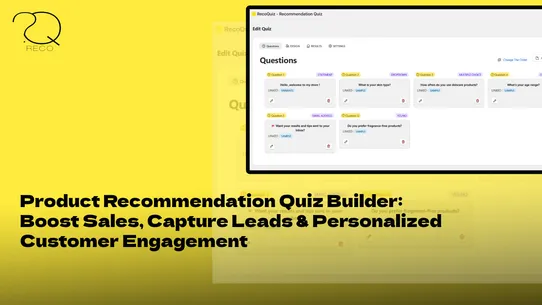 RecoQuiz ‑ Recommendation Quiz screenshot