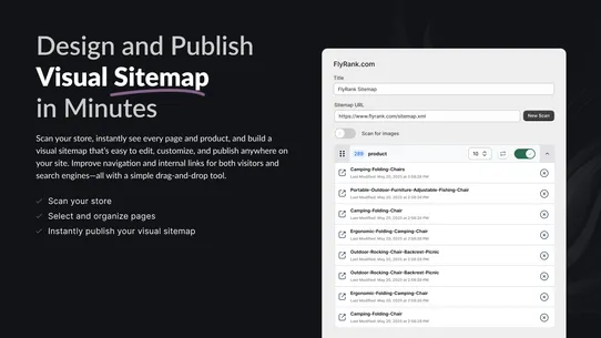 FlyRank Sitemaps screenshot
