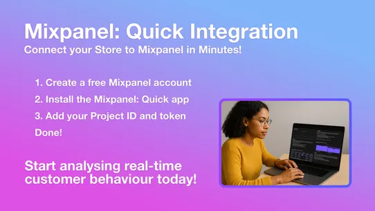Mixpanel: Quick Integration screenshot