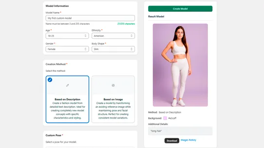 VFit: AI Model Photos &amp; Try‑On screenshot