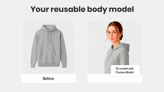 vFit: Try‑On &amp; On‑Model Photos screenshot