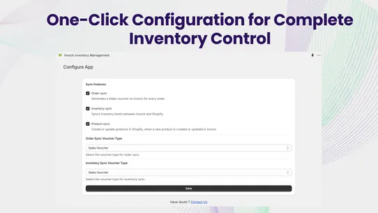 Invock Inventory Management screenshot