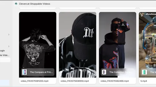 Clevercat Shoppable Videos screenshot