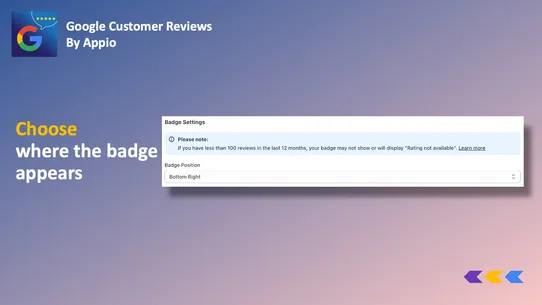 Appio: Google Customer Reviews screenshot