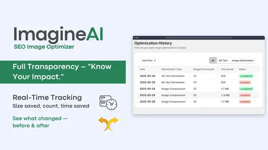 ImagineAI SEO Image Optimizer screenshot