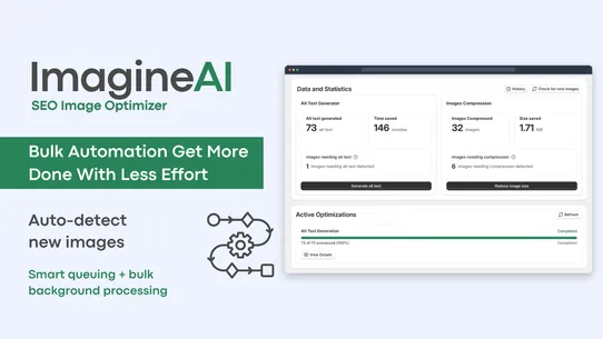 ImagineAI SEO Image Optimizer screenshot