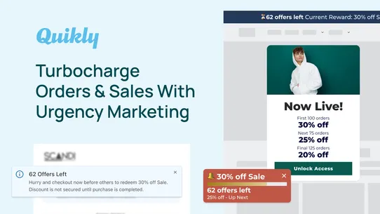 Quikly: Urgency Marketing screenshot