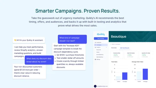 Quikly: Urgency Marketing screenshot