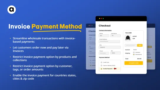INV ‑ Invoice Payment Method screenshot