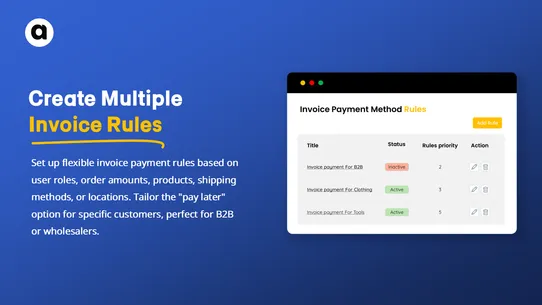 INV ‑ Invoice Payment Method screenshot