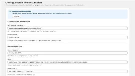e‑Boletas Chile screenshot