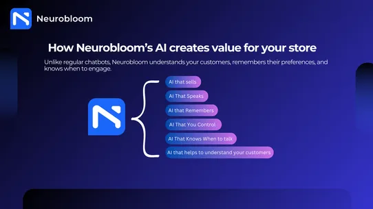 Neurobloom Chatbot + ChatGPT screenshot