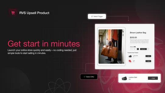 RVS Upsell Product screenshot