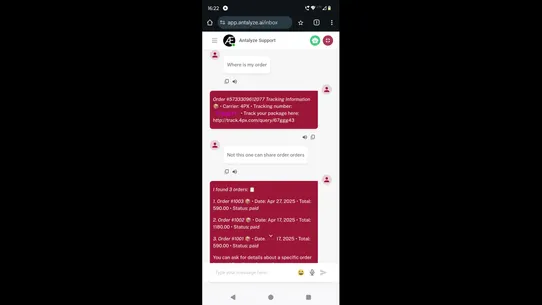 Antalyze screenshot