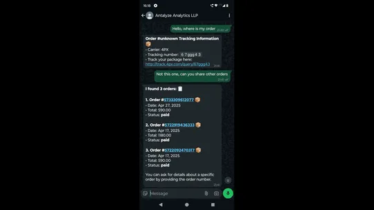 Antalyze screenshot