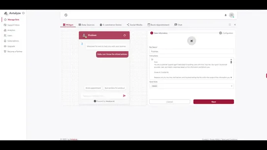 Antalyze screenshot