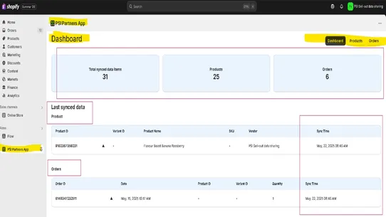 PSI Partners App screenshot