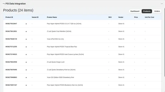 PSI Partners App screenshot