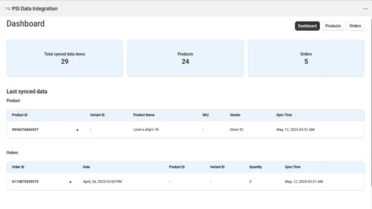 PSI Partners App screenshot