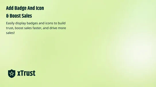 xTrust: Trust Badges &amp; Icons screenshot