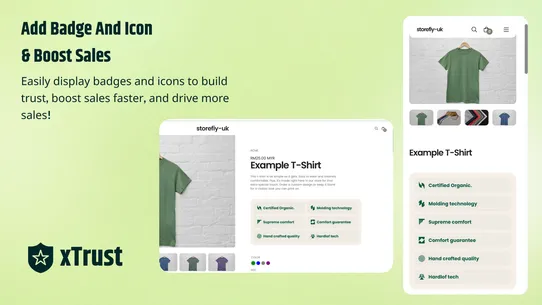 xTrust: Trust Badges &amp; Icons screenshot