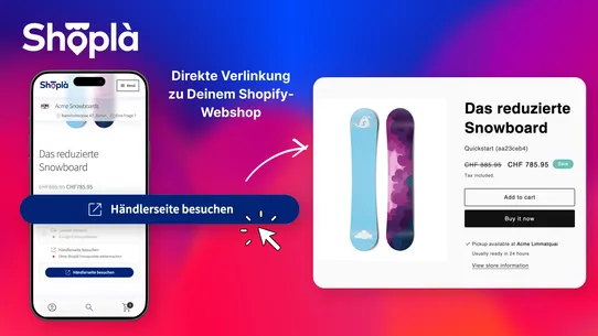 Shoplà screenshot