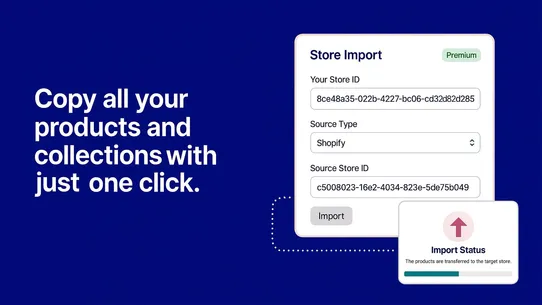 Store Importer &amp; Cloner screenshot
