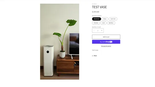 FCS buy now button generator screenshot